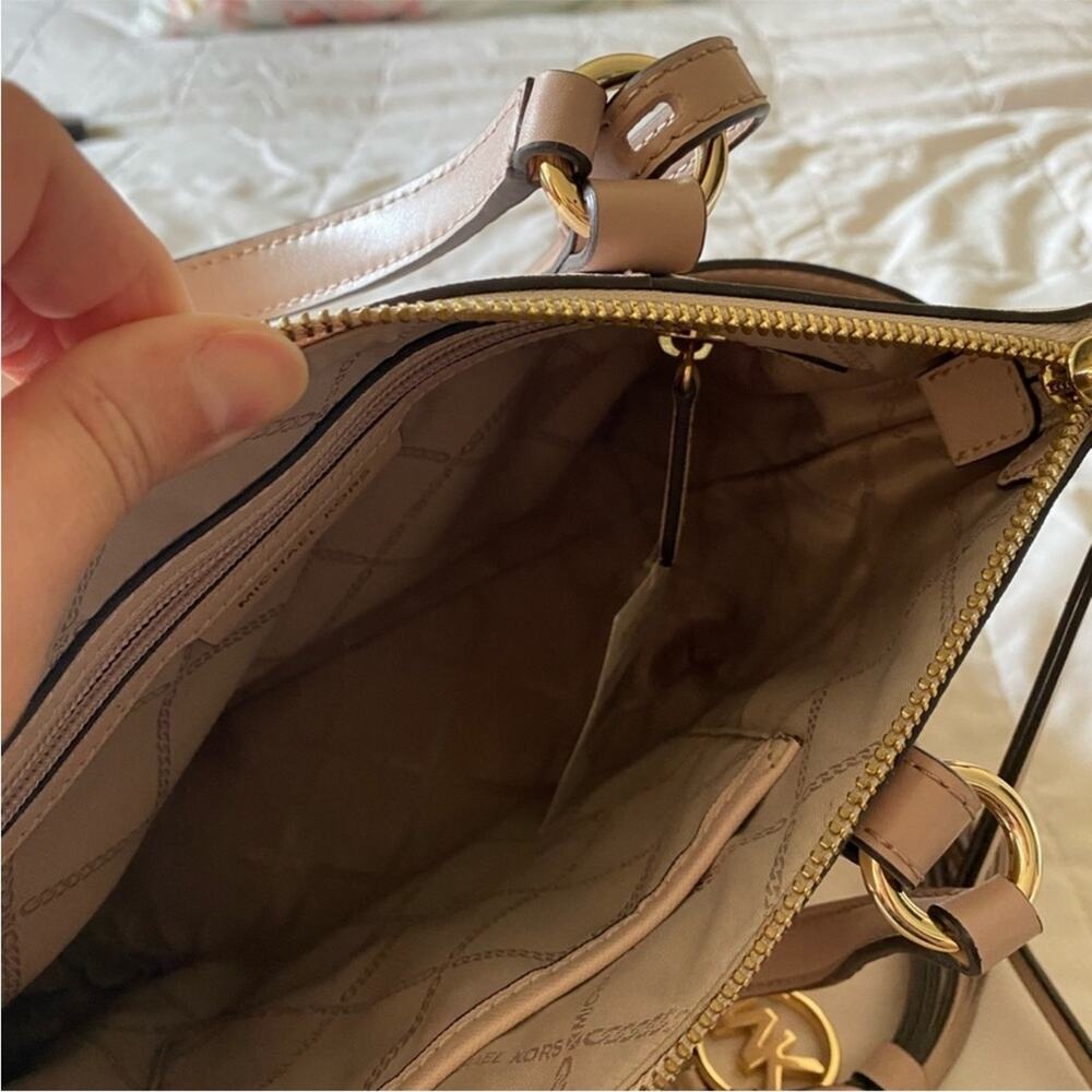 Michael Kors Nomad Tote Crossbody in Blush Pink - Picture 10 of 12